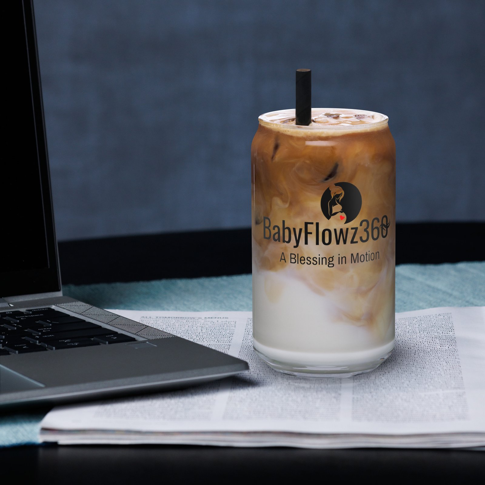 Can-shaped glass, Blessing in Motion, B1 - Image 11