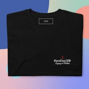 unisex-basic-softstyle-t-shirt-black-front-67ecbfdd7a9b3.jpg Short-Sleeve Unisex T-Shirt, Legacy in Motion, Item 2