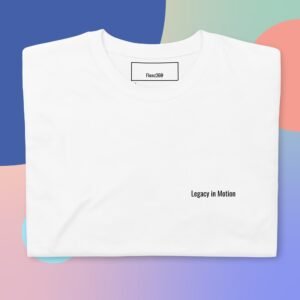 unisex-basic-softstyle-t-shirt-white-front-67ef8444c1537.jpg Short-Sleeve Unisex T-Shirt, Legacy in Motion, L2
