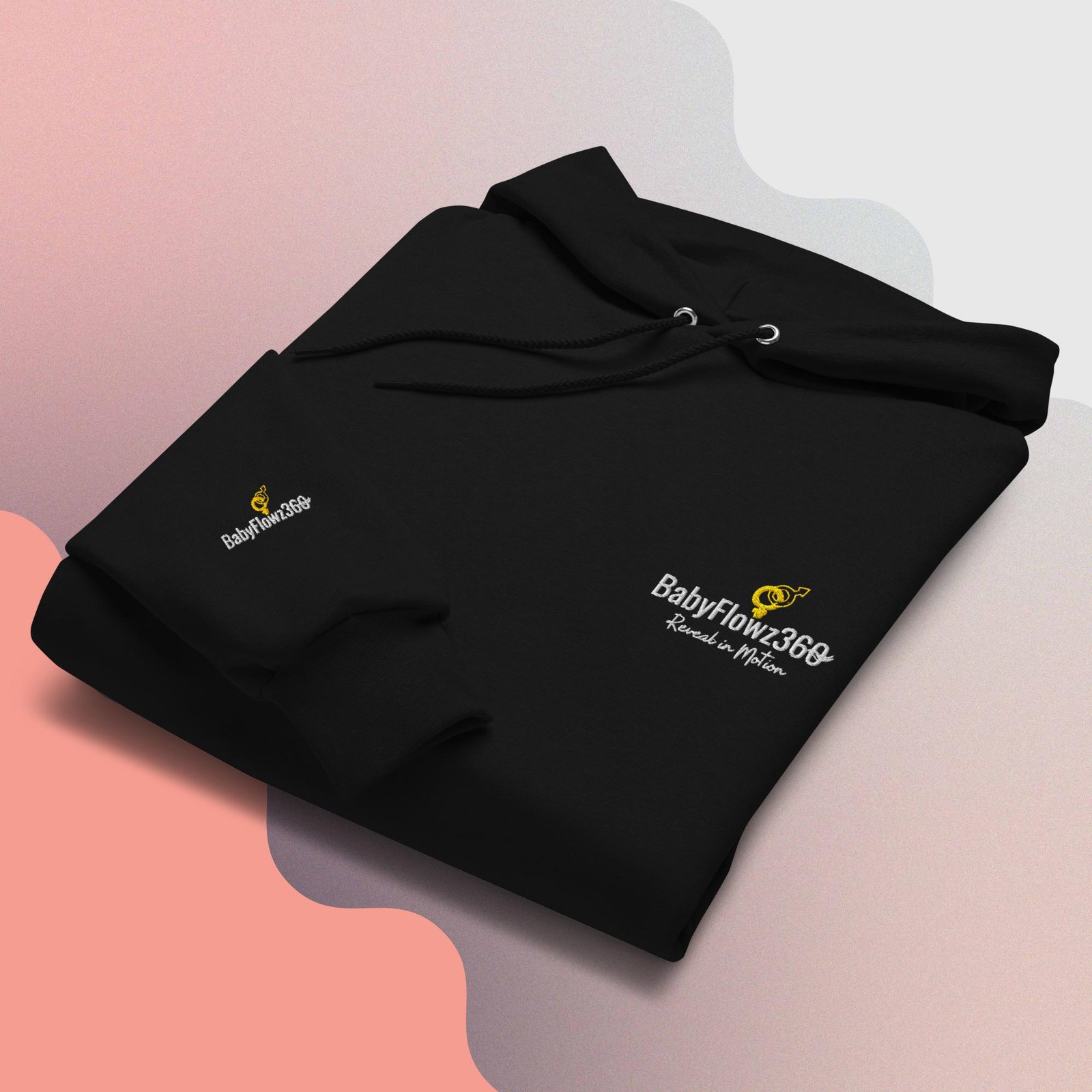 Unisex Champion hoodie, Reveal in Motion, R2