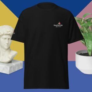 unisex-classic-tee-black-front-680bc390eb916.jpg Unisex classic tee, Legacy in Motion, Item 0