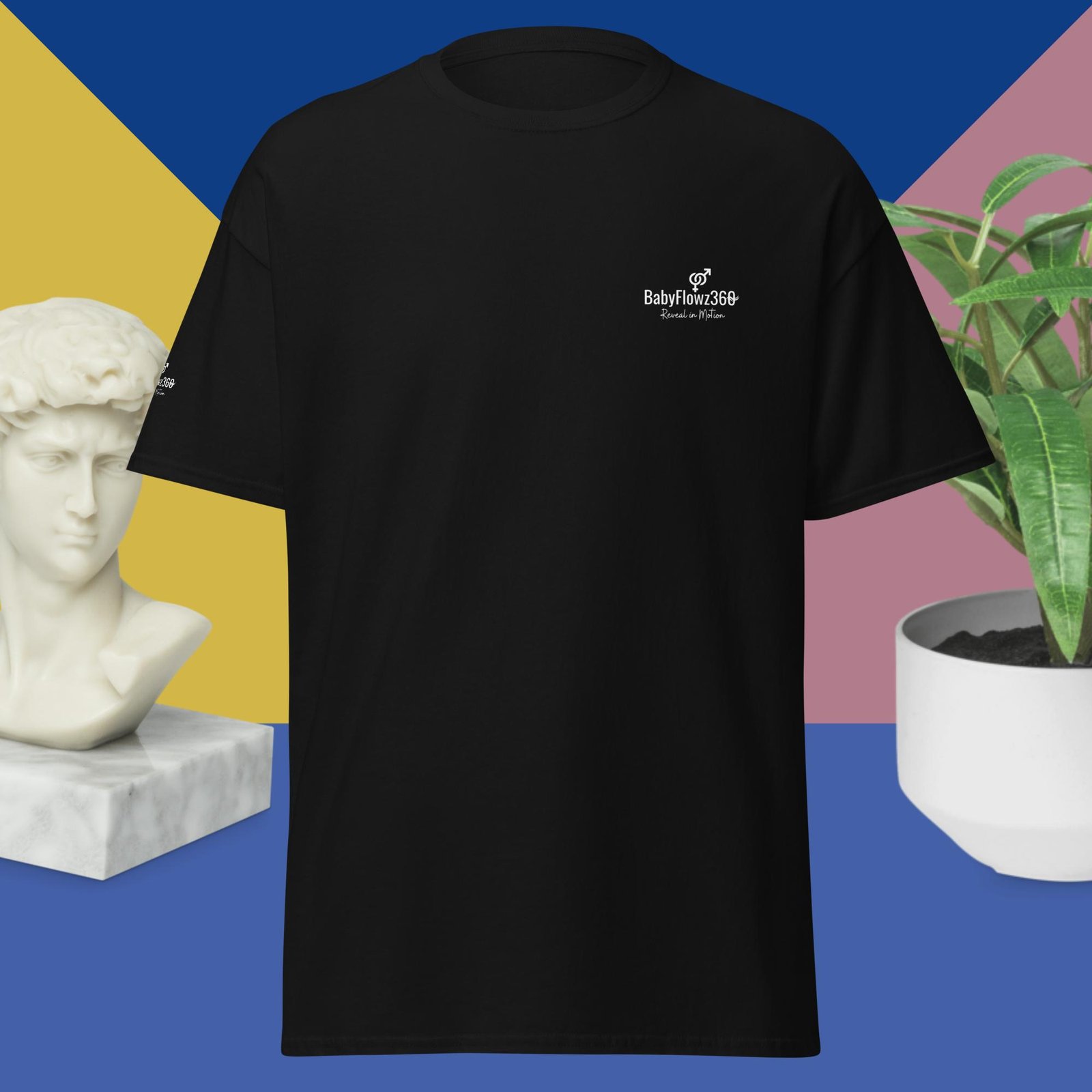 Unisex classic tee, Reveal in Motion, R1