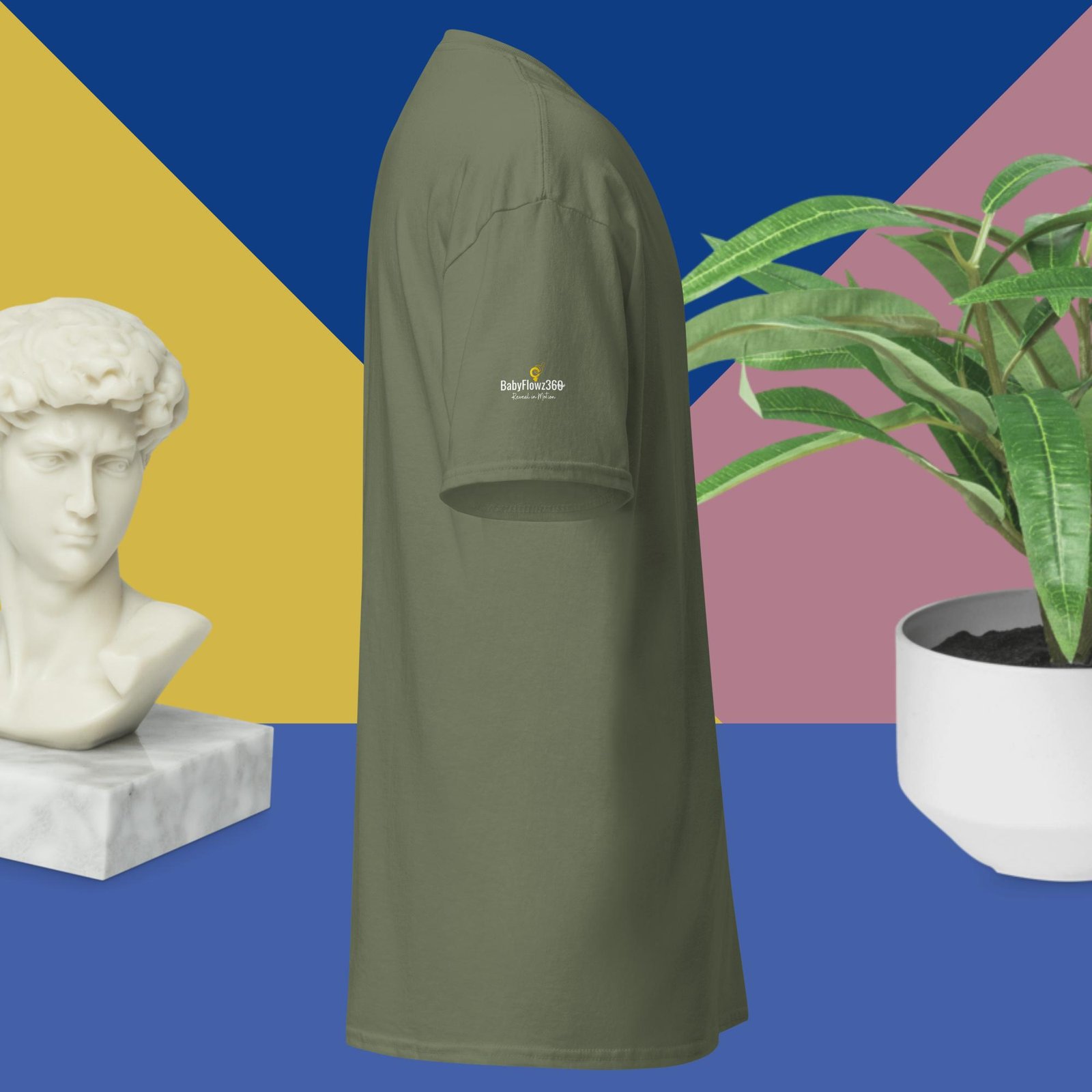 Unisex classic tee, Reveal in Motion, R2 - Image 7