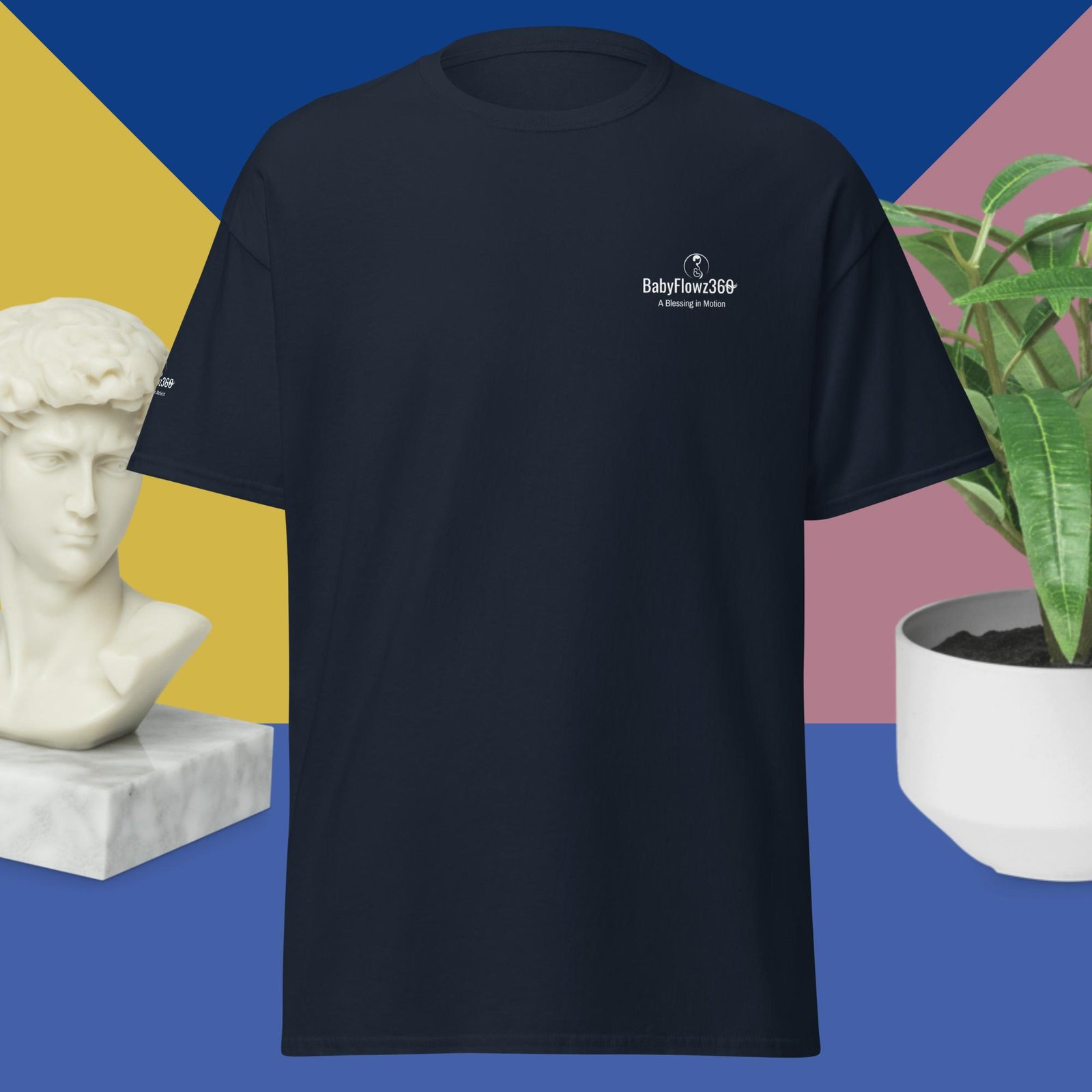 Unisex classic tee, Blessing in Motion, B3 - Image 3