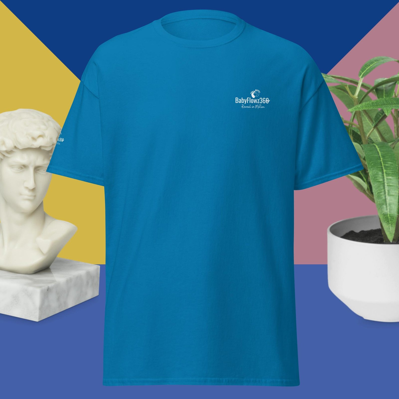 Unisex classic tee, Reveal in Motion, R3 - Image 5